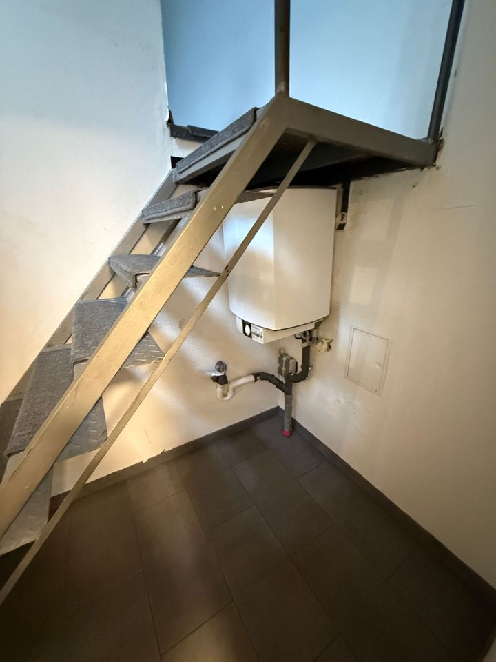 Treppe zur oberen Etage